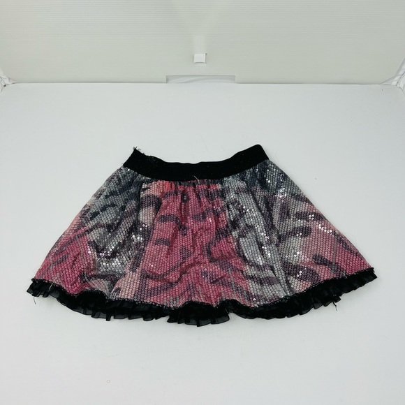 LIPSTIK GIRLS**Sequined Flowy Skirt**Size 5 - Picture 3 of 3
